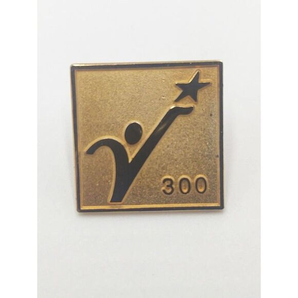 US Veterans Volunteer 300 Hour Service Award - Goldtone - Picture 1 of 5